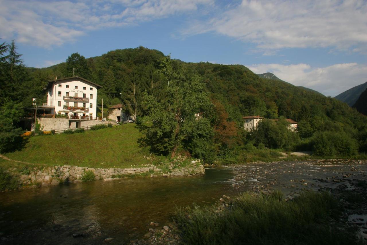 Albergo Alla Trota Pulfero Exteriér fotografie